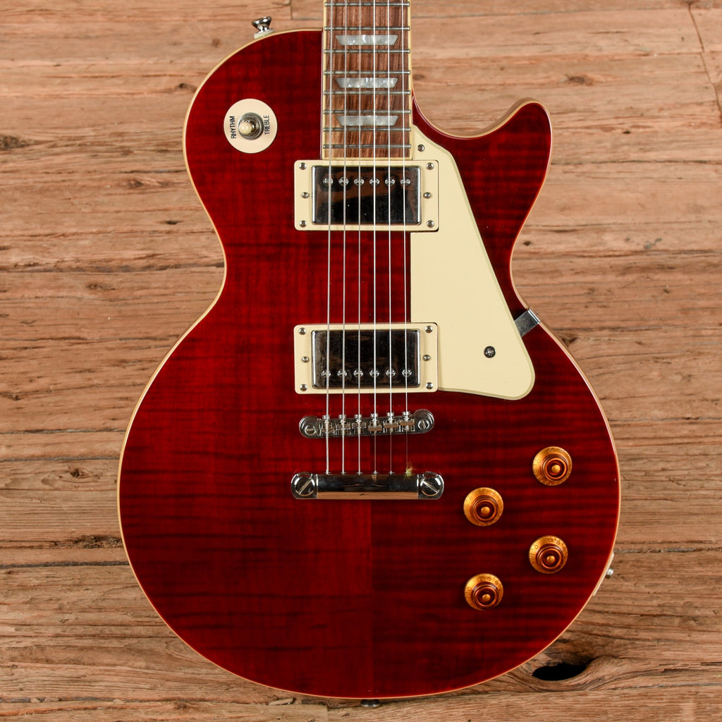 Epiphone Les Paul Standard Trans Burgundy 2018 - MusicMarket