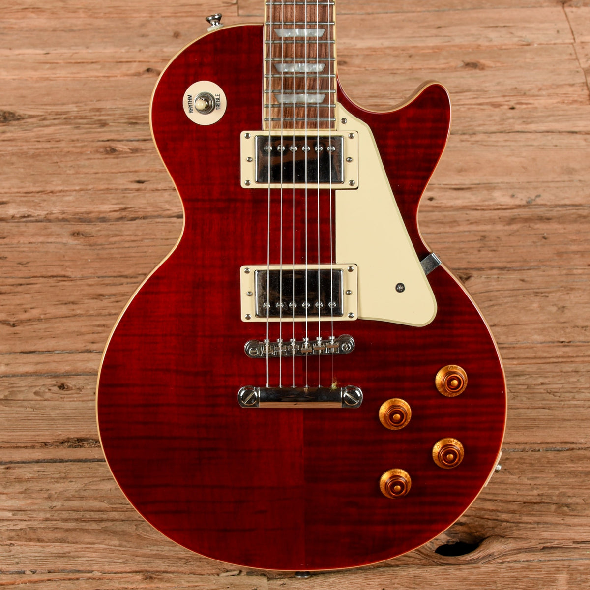 Epiphone Les Paul Standard Trans Burgundy 2018 - MusicMarket