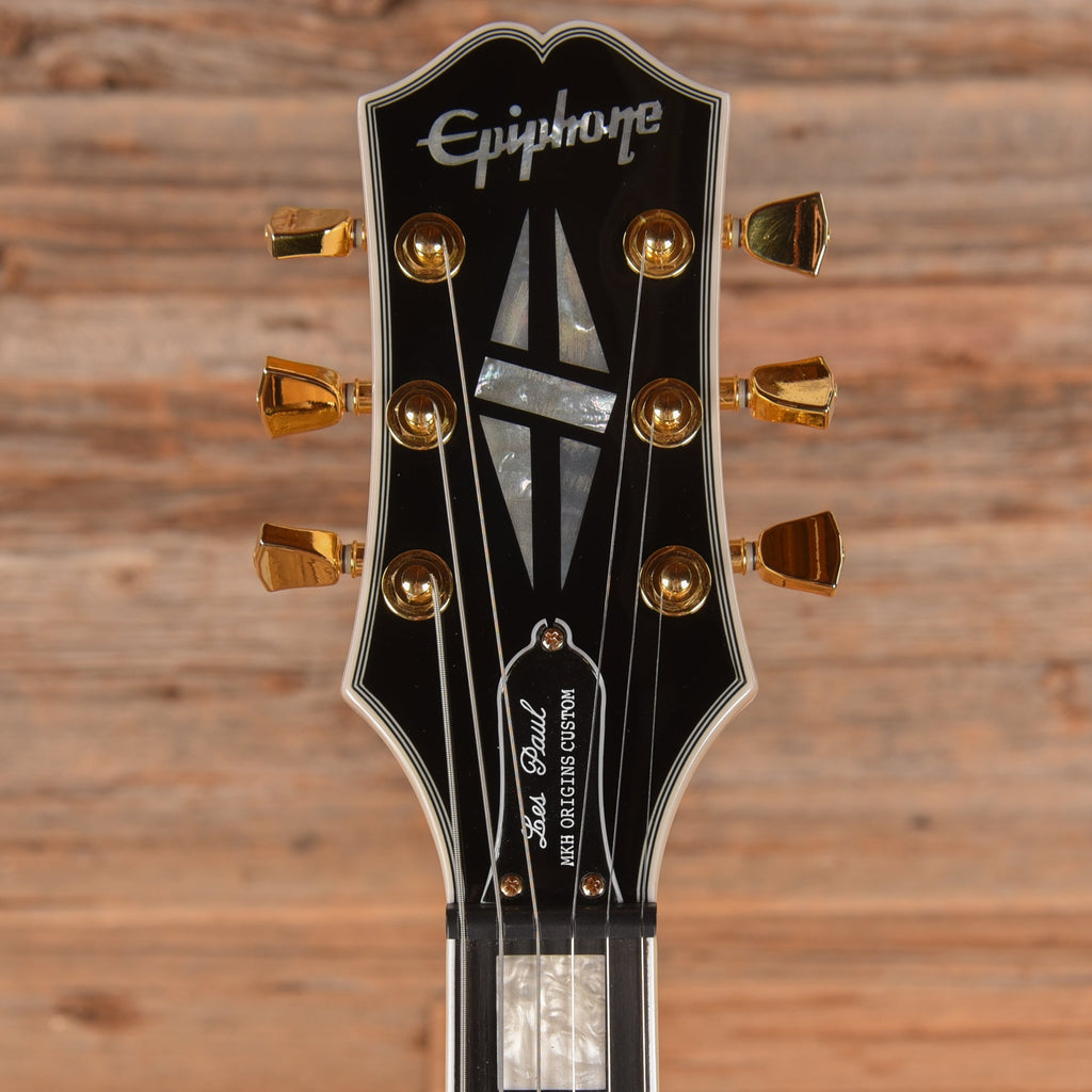 Epiphone Matt Heafy Les Paul Custom Origins White 2024 - View 6 | MusicMarket