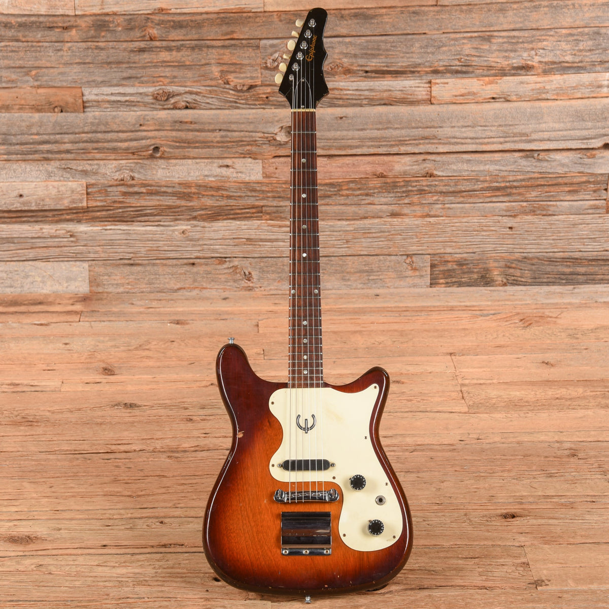 Epiphone Olympic Single Sunburst 1967 - View 4 | MusicMarket