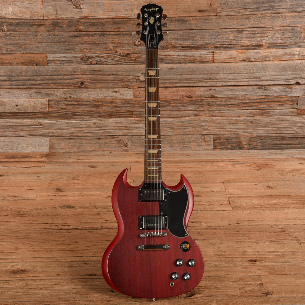 Epiphone SG G-400 Cherry Satin 2009 - View 4 | MusicMarket