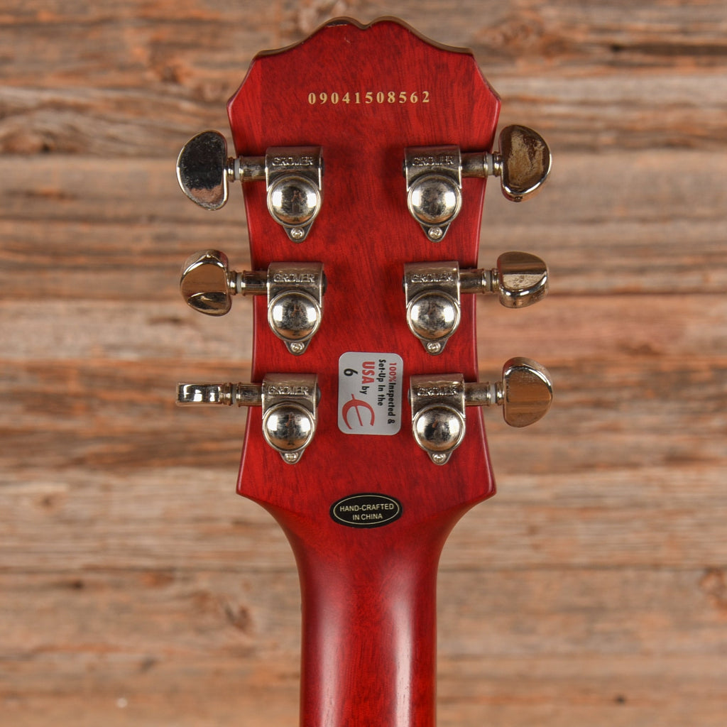 Epiphone SG G-400 Cherry Satin 2009 - View 7 | MusicMarket