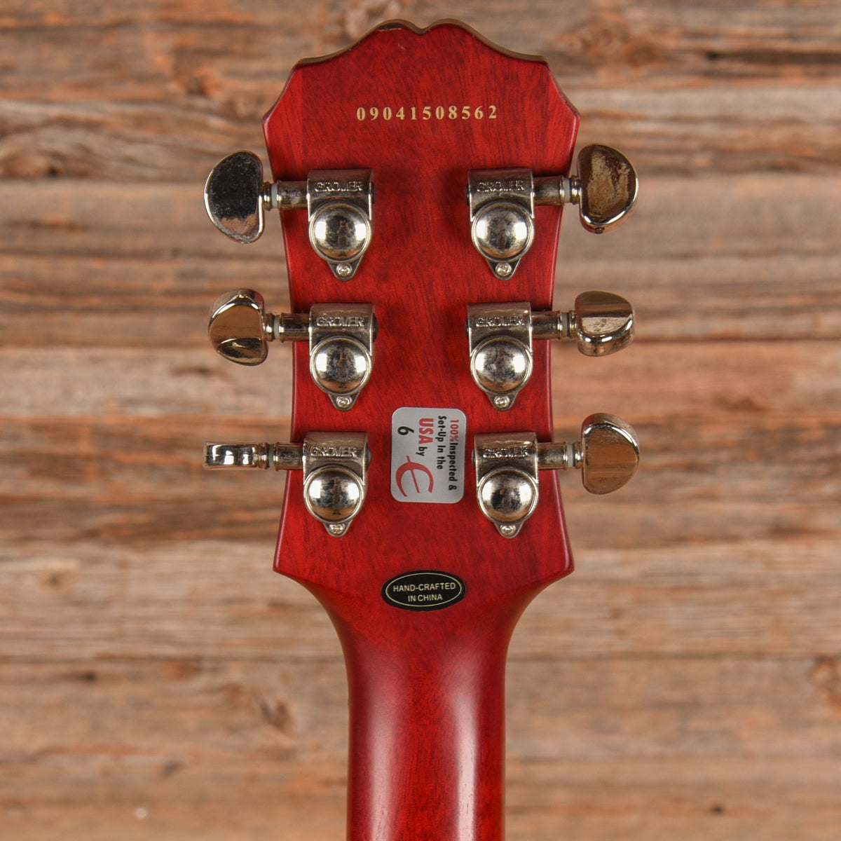 Epiphone SG G-400 Cherry Satin 2009 - View 7 | MusicMarket