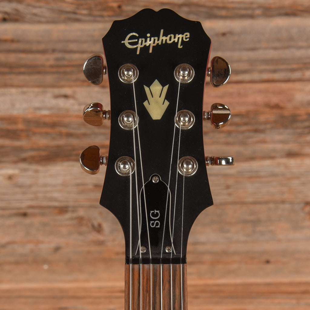 Epiphone SG G-400 Cherry Satin 2009 - View 6 | MusicMarket
