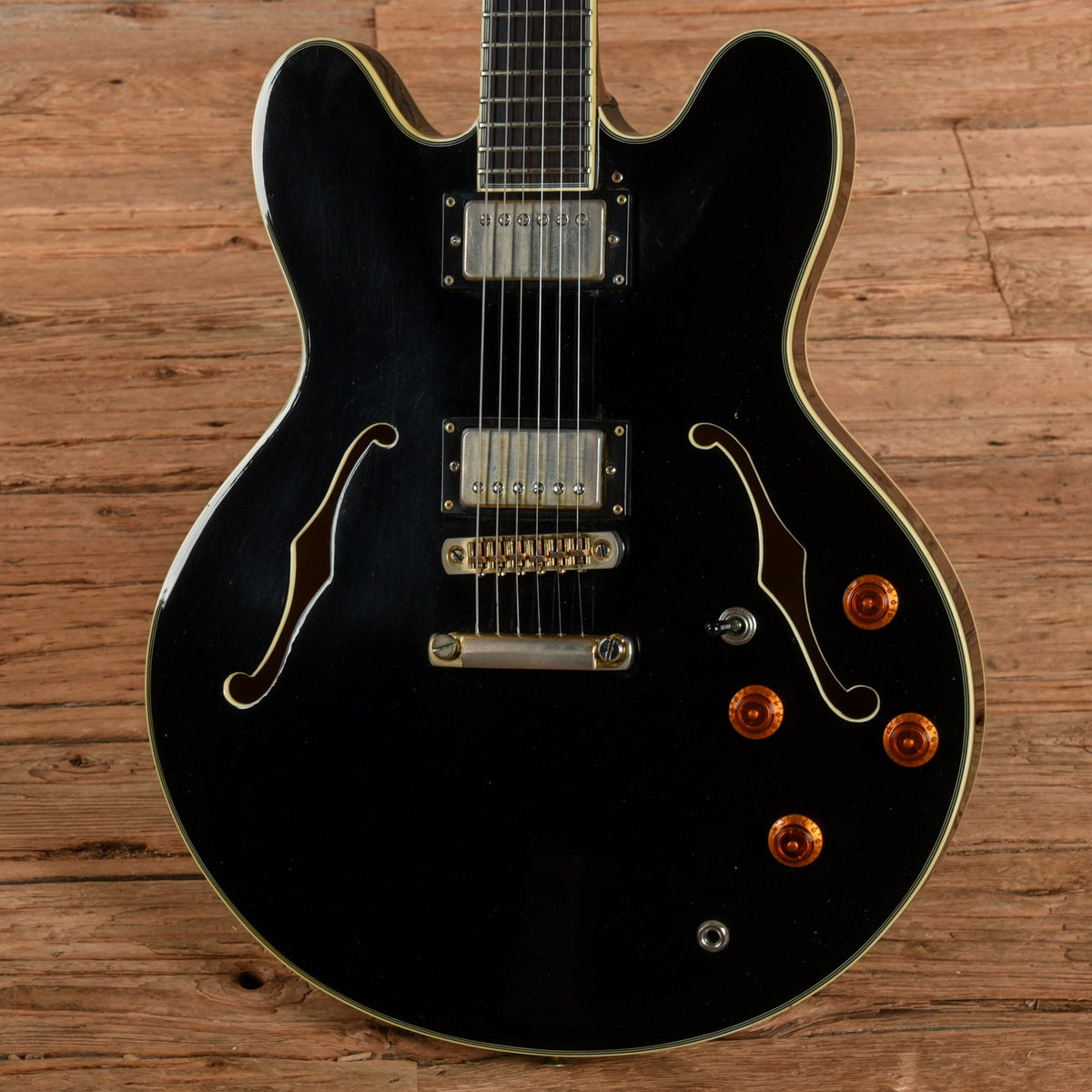 Epiphone Sheraton II Ebony 1995 - View 2 | MusicMarket