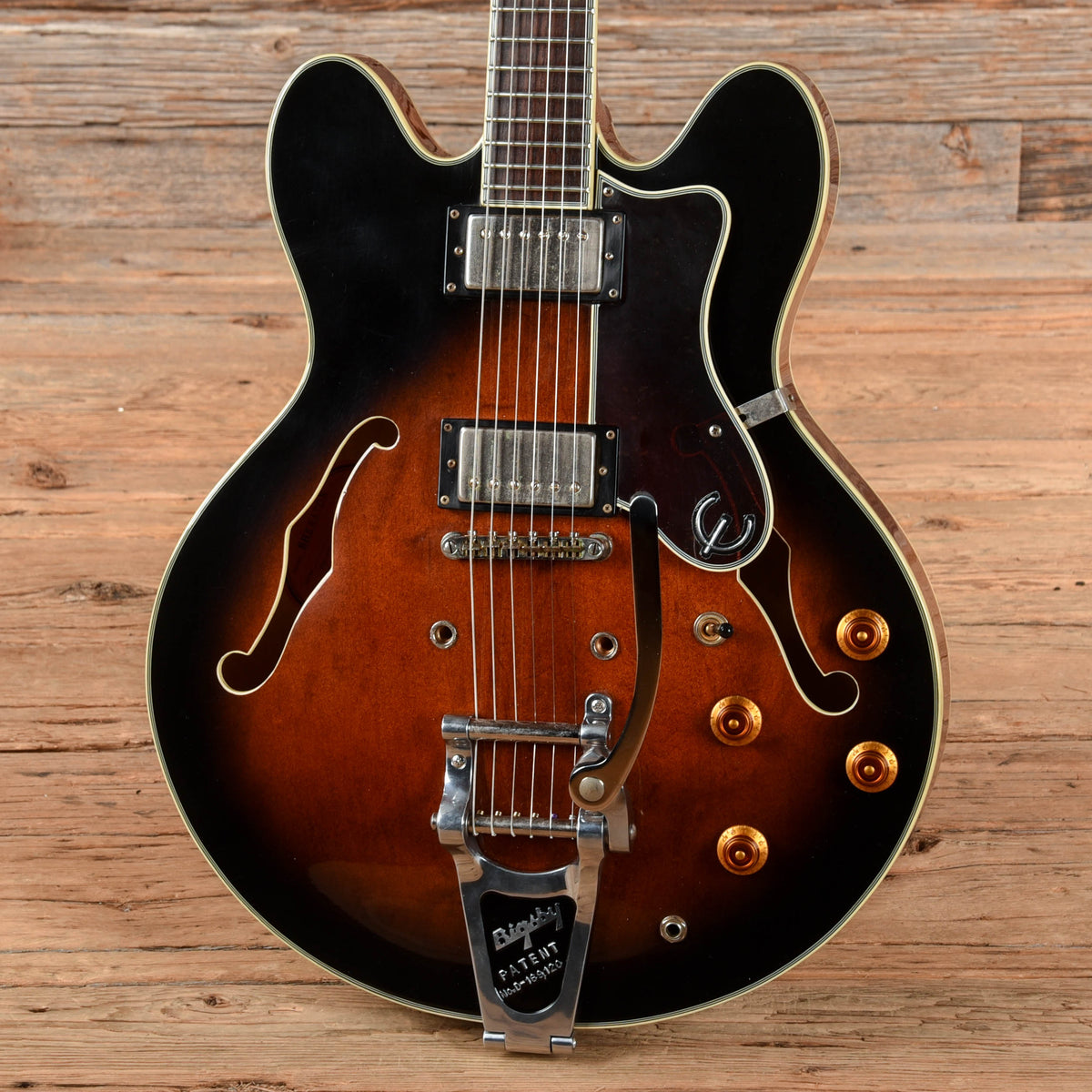 Epiphone Sheraton II Sunburst 2001 - View 2 | MusicMarket