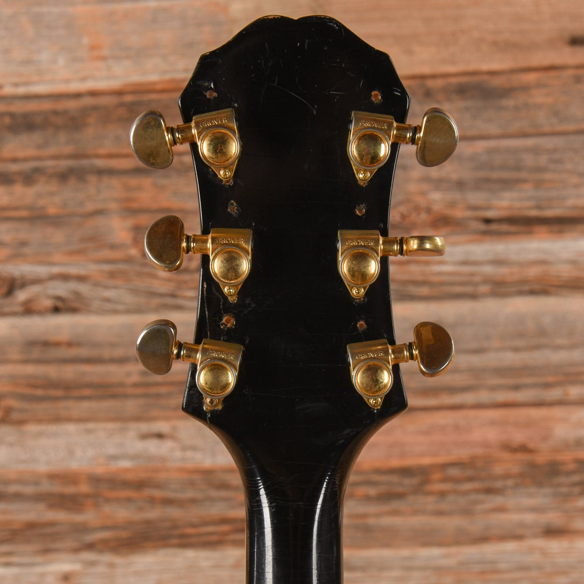 Epiphone Emperor Black Refin 1968 - View 7 | MusicMarket