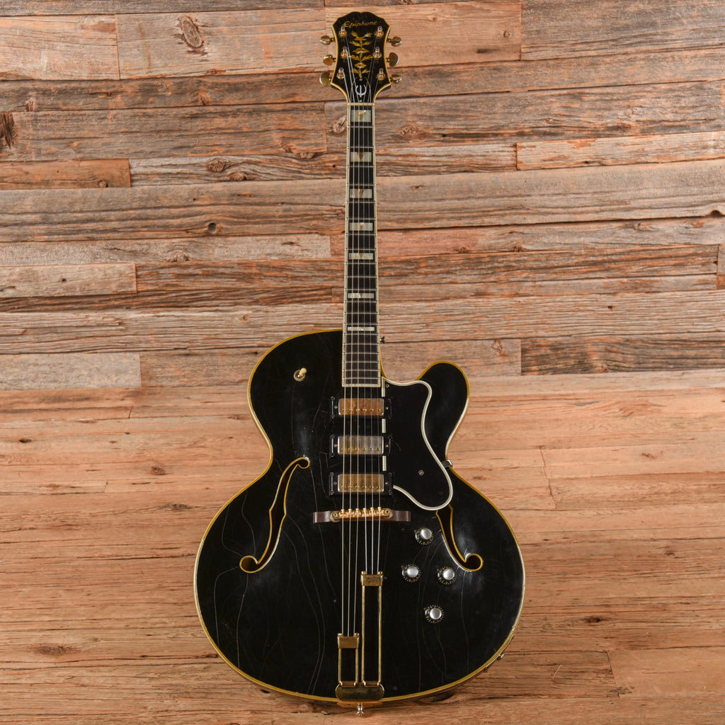 Epiphone Emperor Black Refin 1968 - View 4 | MusicMarket