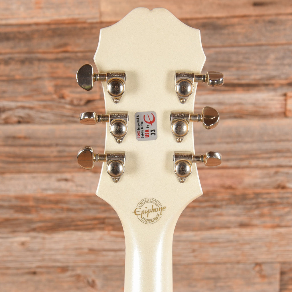 Epiphone Emperor Swingster Royale Pearl White 2012 - View 7 | MusicMarket