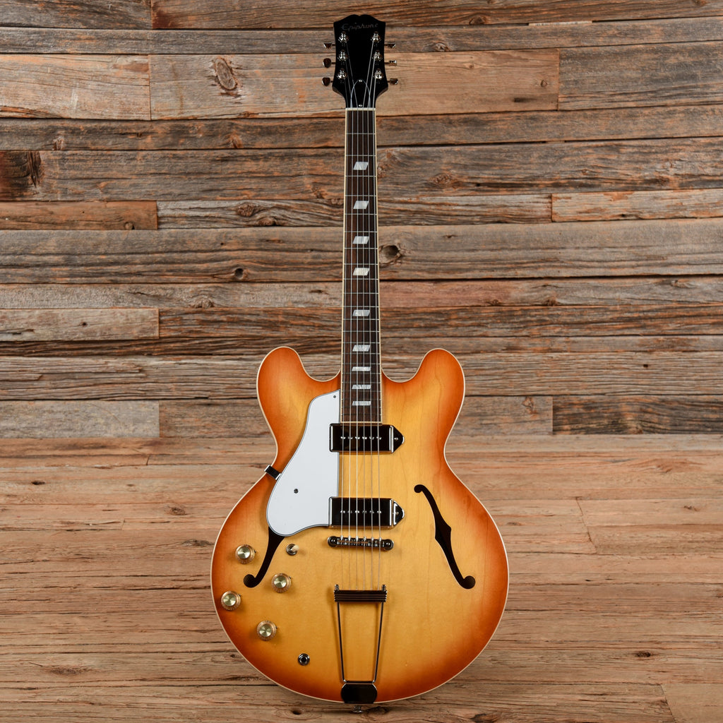 Epiphone USA Casino Royal Tan 2022 LEFTY - View 4 | MusicMarket