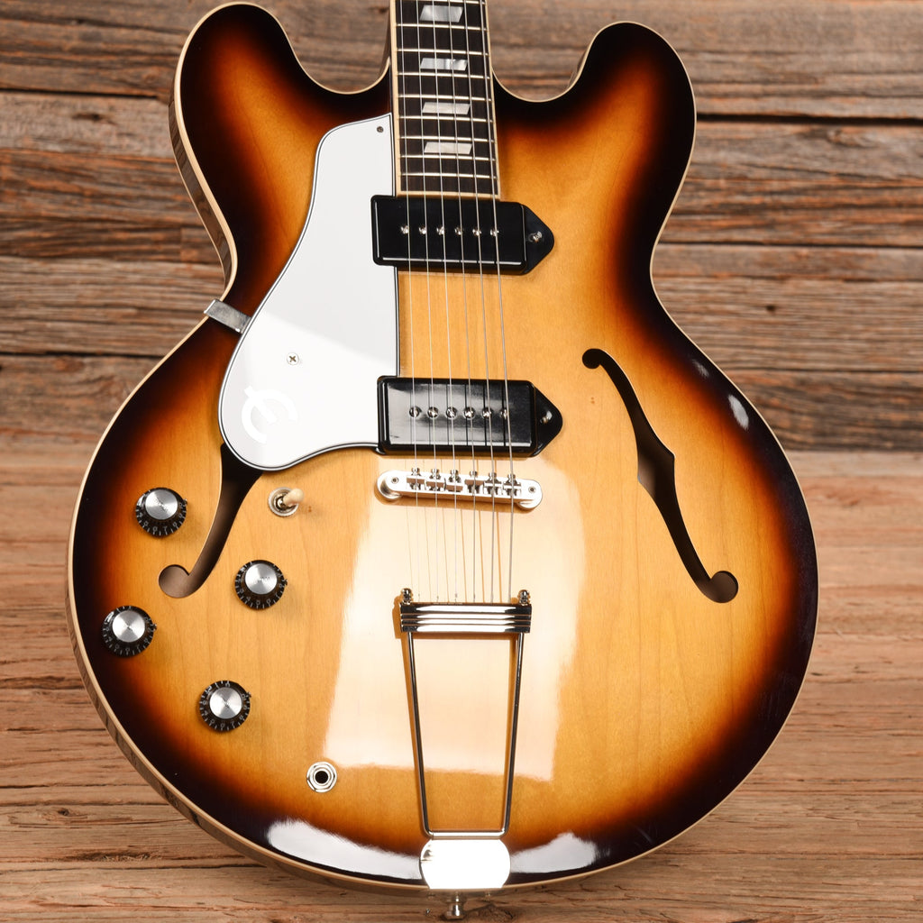 Epiphone USA Casino Vintage Burst 2022 LEFTY - View 8 | MusicMarket