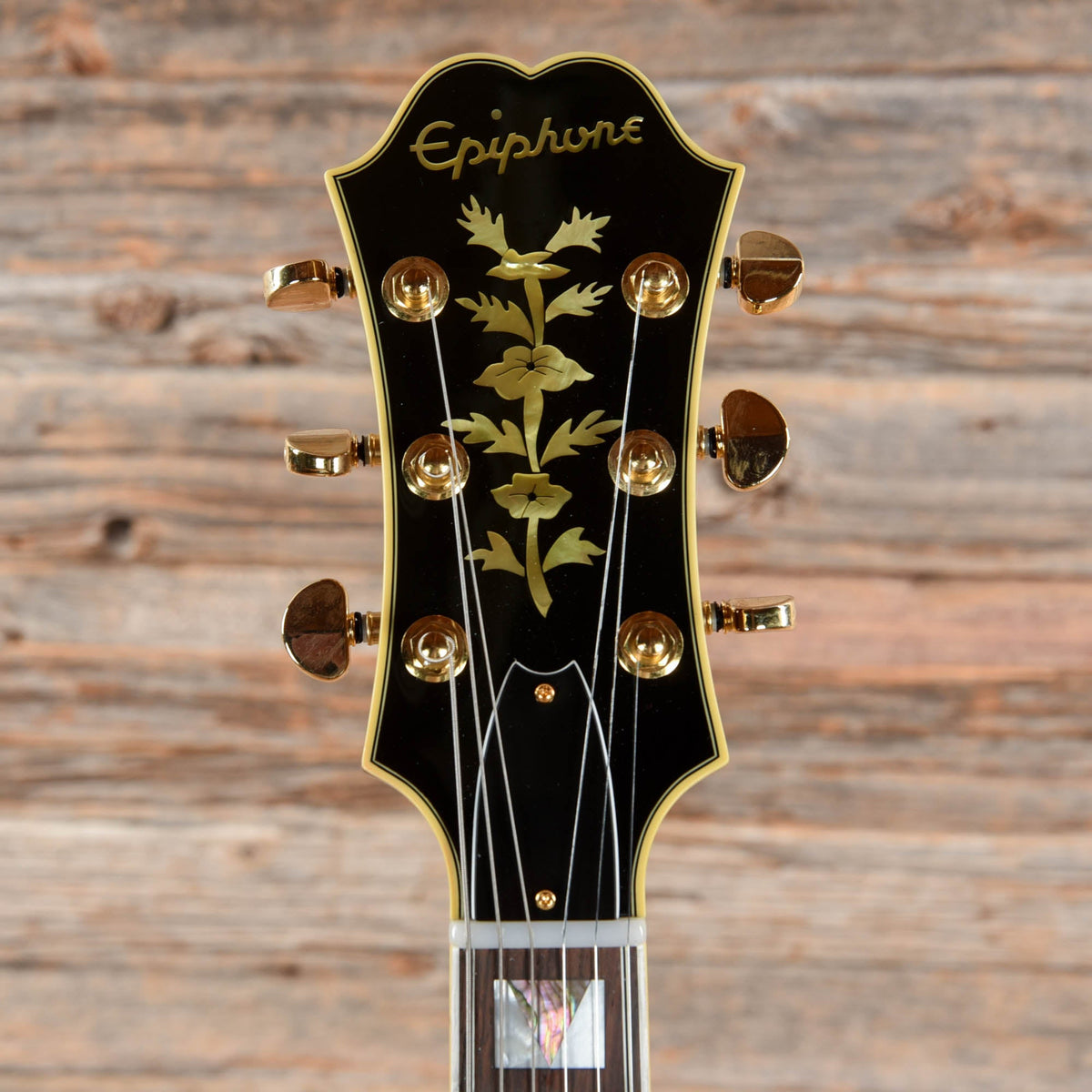 Epiphone '62 Sheraton Reissue Sunburst 1996 - View 6 | MusicMarket