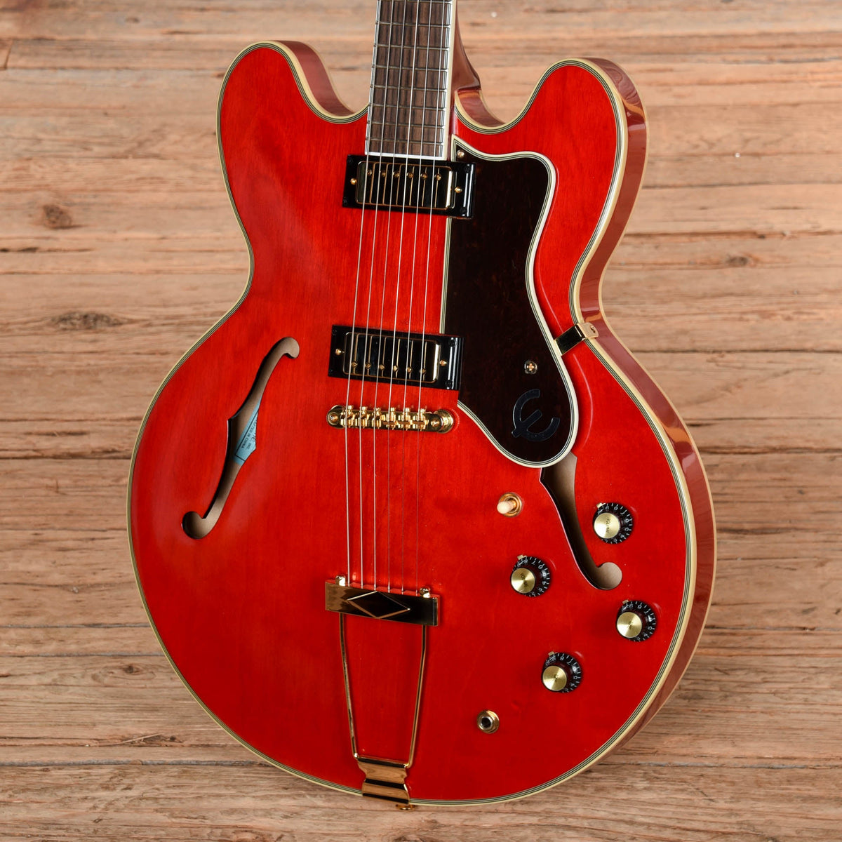 Epiphone Artist Masterbilt Gem Archer Sheraton Cherry Red 2025 - View 2 | MusicMarket