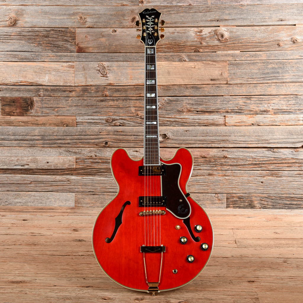 Epiphone Artist Masterbilt Gem Archer Sheraton Cherry Red 2025 - View 4 | MusicMarket