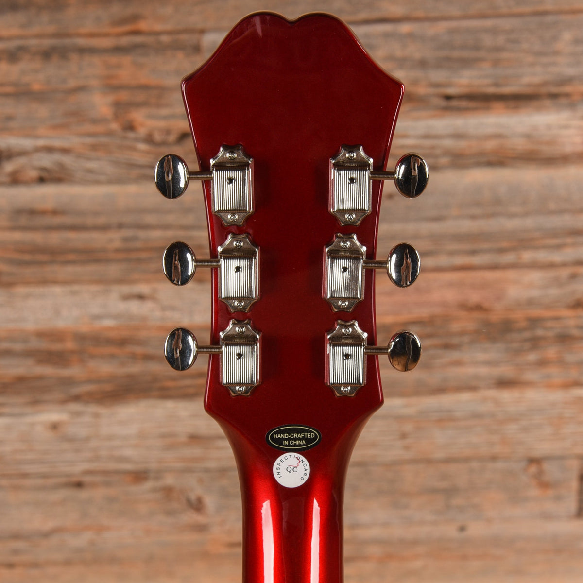 Epiphone E360TD Riviera Sparkling Burgundy 2020 - View 7 | MusicMarket