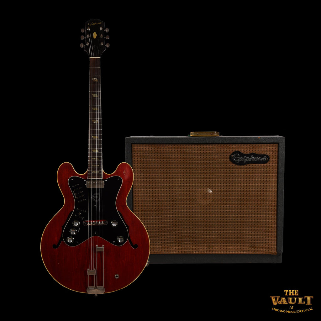 Epiphone EA7P Professional Guitar and Amp Outfit Cherry 1962 - MusicMarket