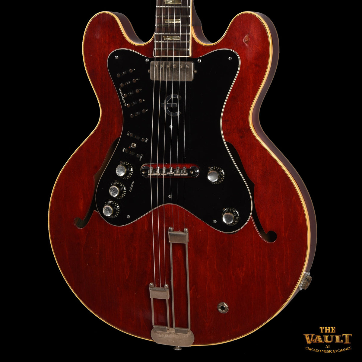 Epiphone EA7P Professional Guitar and Amp Outfit Cherry 1962 - View 3 | MusicMarket