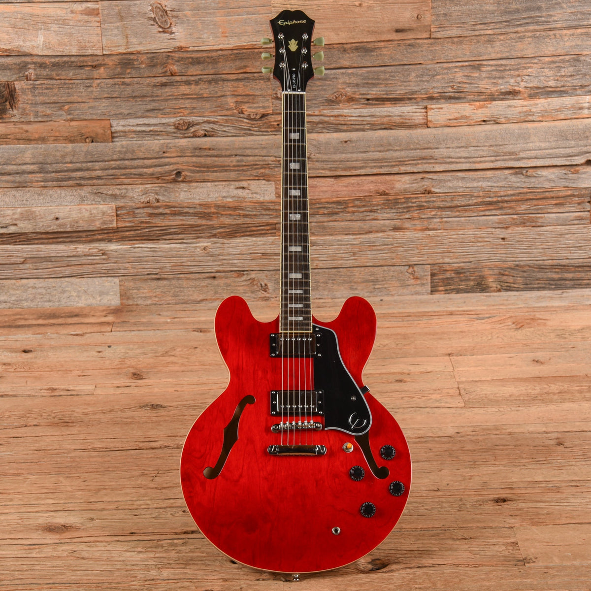 Epiphone ES-335 Pro Cherry 2013 - View 4 | MusicMarket