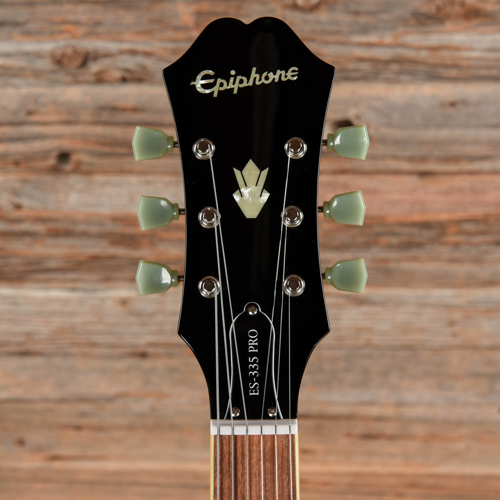 Epiphone ES-335 Pro Sunburst 2019 - View 6 | MusicMarket