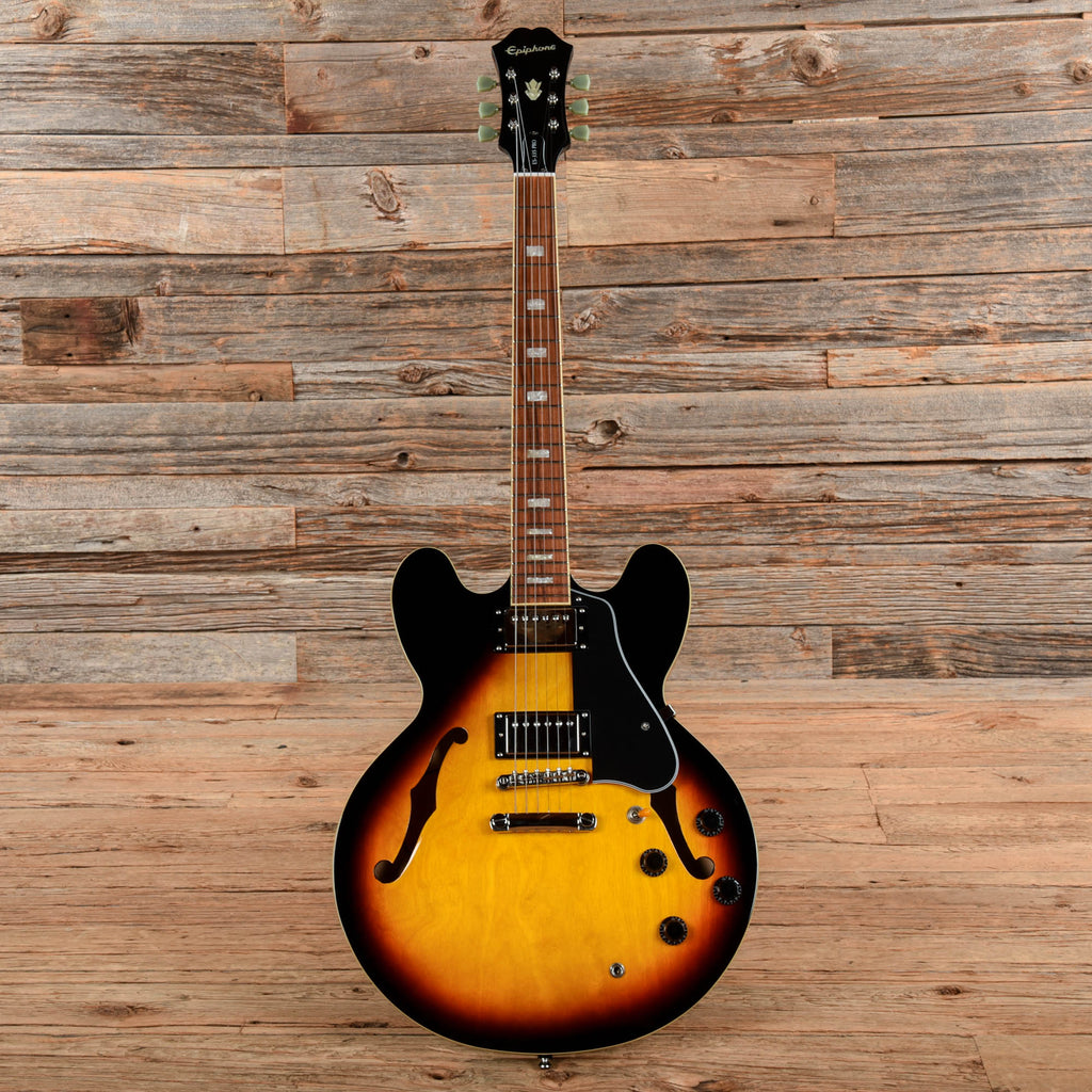 Epiphone ES-335 Pro Sunburst 2019 - View 4 | MusicMarket