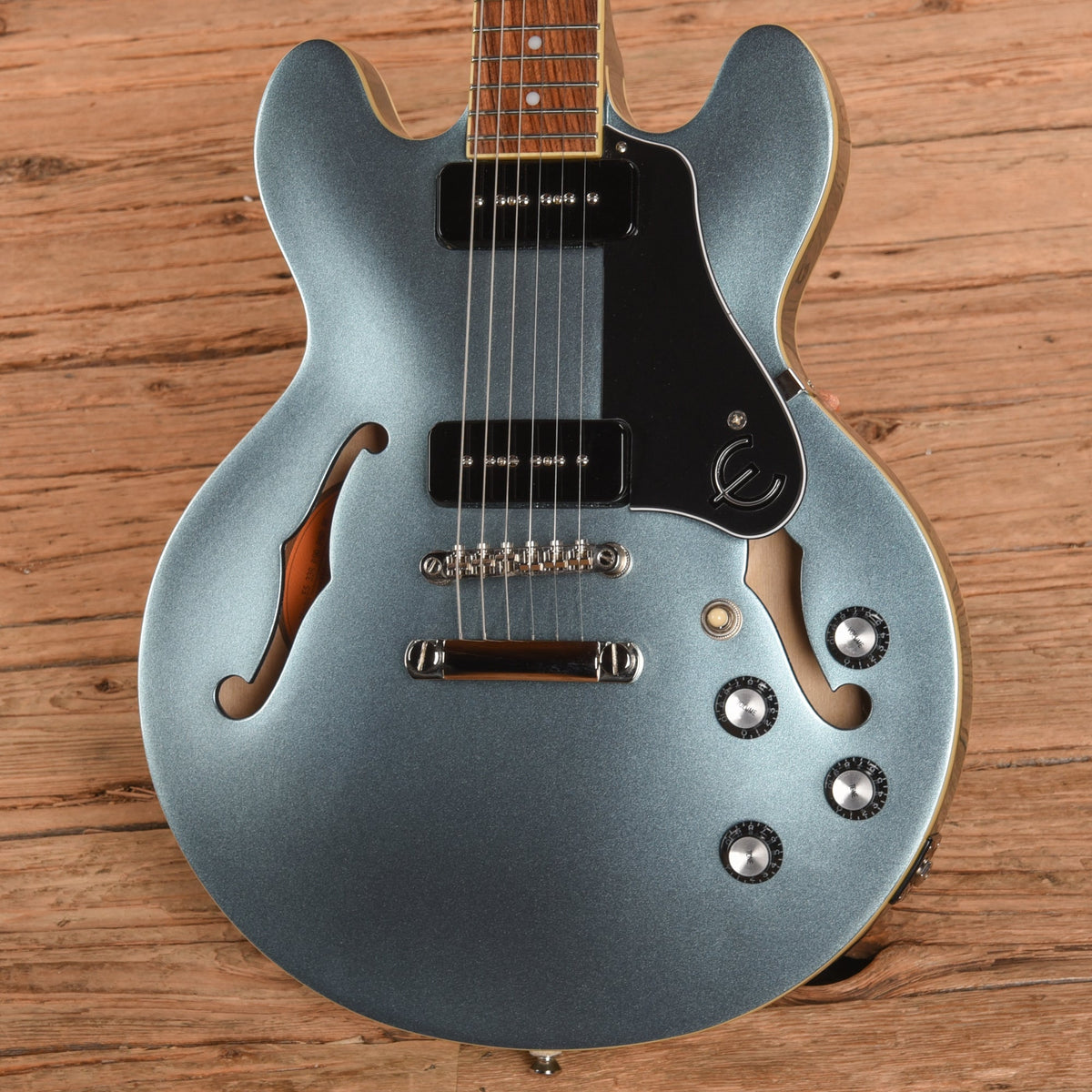 Epiphone ES-339 P90 Pro Pelham Blue 2019 - View 2 | MusicMarket