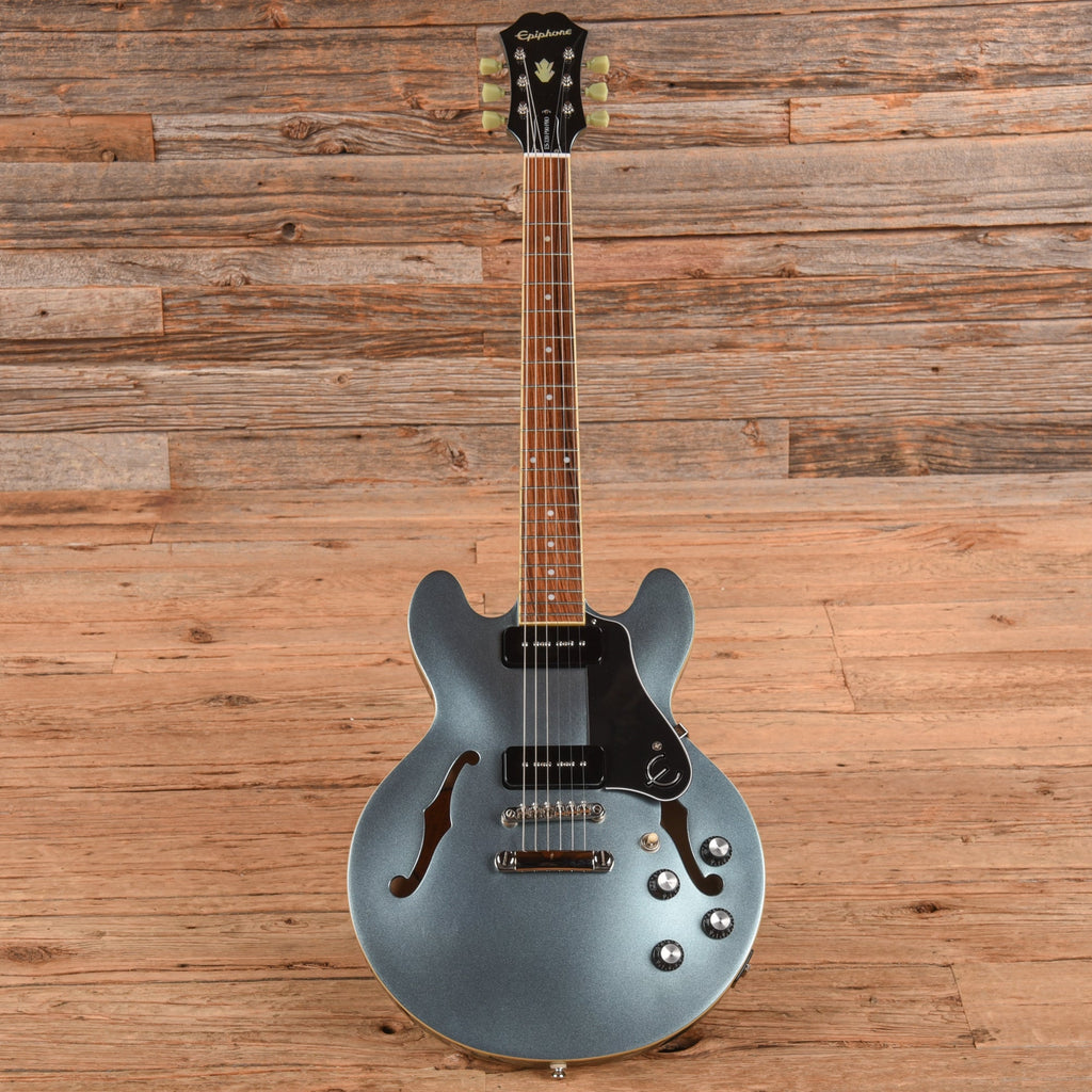 Epiphone ES-339 P90 Pro Pelham Blue 2019 - View 4 | MusicMarket