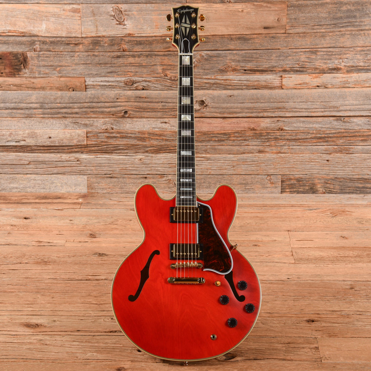 Epiphone "Inspired by Gibson Custom" '59 ES-355 Cherry 2024 - View 4 | MusicMarket