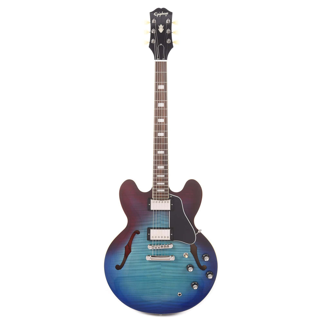 Epiphone Inspired by Gibson ES-335 Figured Blueberry Burst - View 4 | MusicMarket