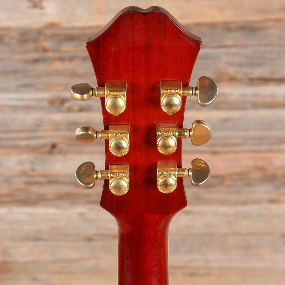 Epiphone JA-Riviera Jorma Kaukonen Signature Riviera Deluxe Cherry - View 7 | MusicMarket