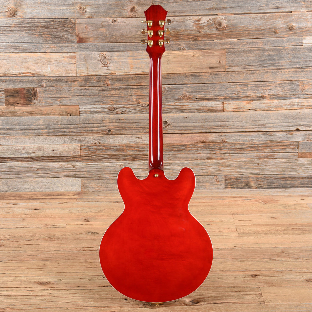 Epiphone JA-Riviera Jorma Kaukonen Signature Riviera Deluxe Cherry - View 5 | MusicMarket