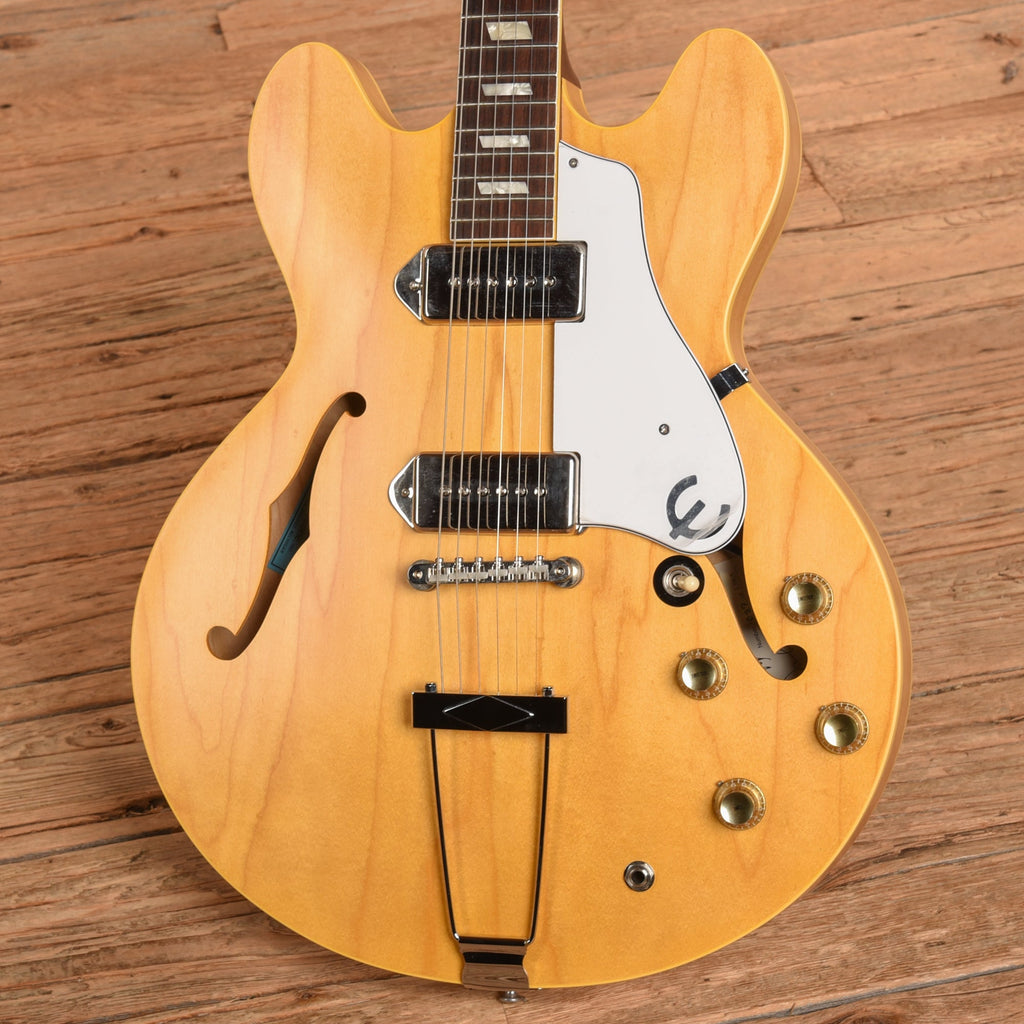 Epiphone Revolution Casino Natural - Dave Amato of REO Speedwagon - View 2 | MusicMarket