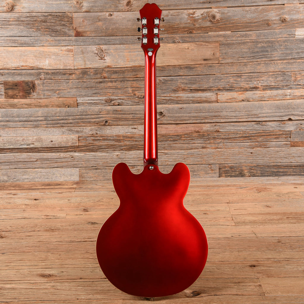 Epiphone Riviera Frequensator Sparkling Burgundy 2022 - View 5 | MusicMarket