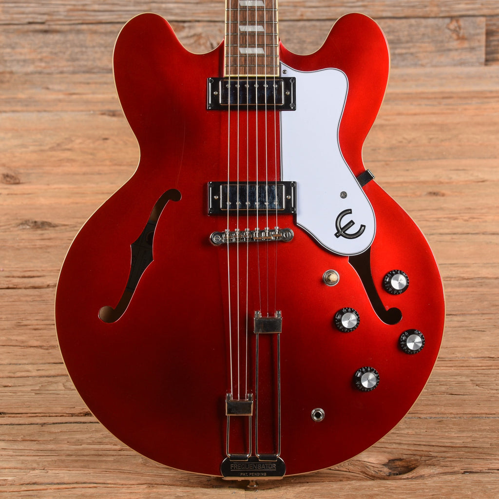 Epiphone Riviera Frequensator Sparkling Burgundy 2022 - MusicMarket