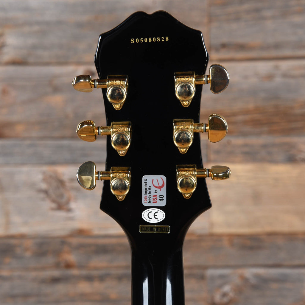 Epiphone Sheraton Black 2005 - View 7 | MusicMarket