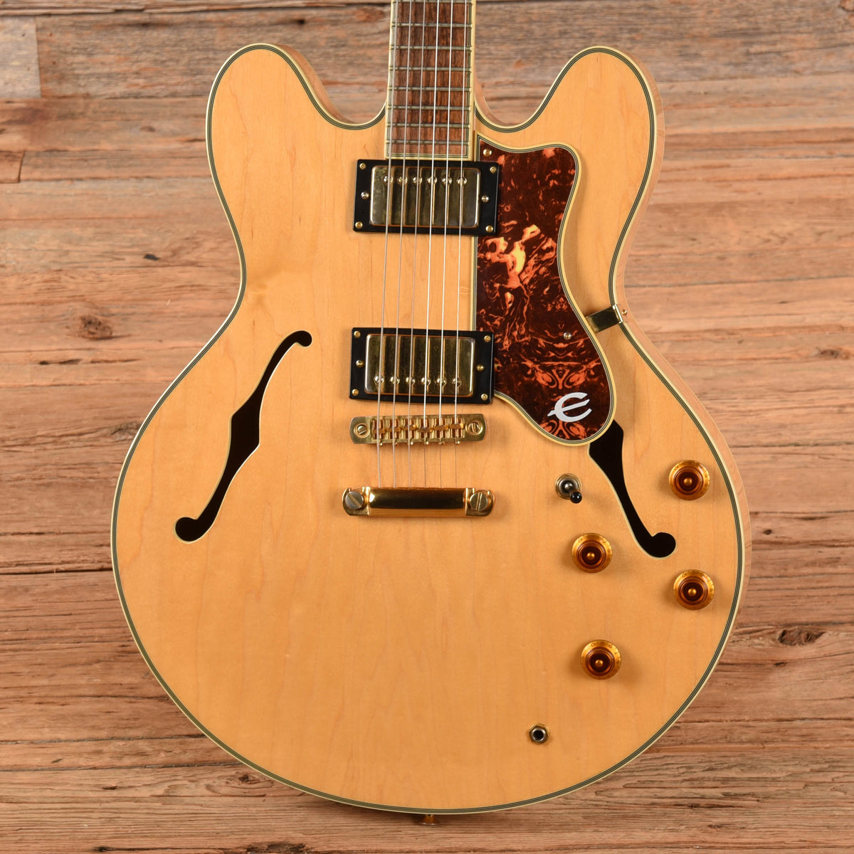 Epiphone Sheraton II Natural 1989 - View 2 | MusicMarket
