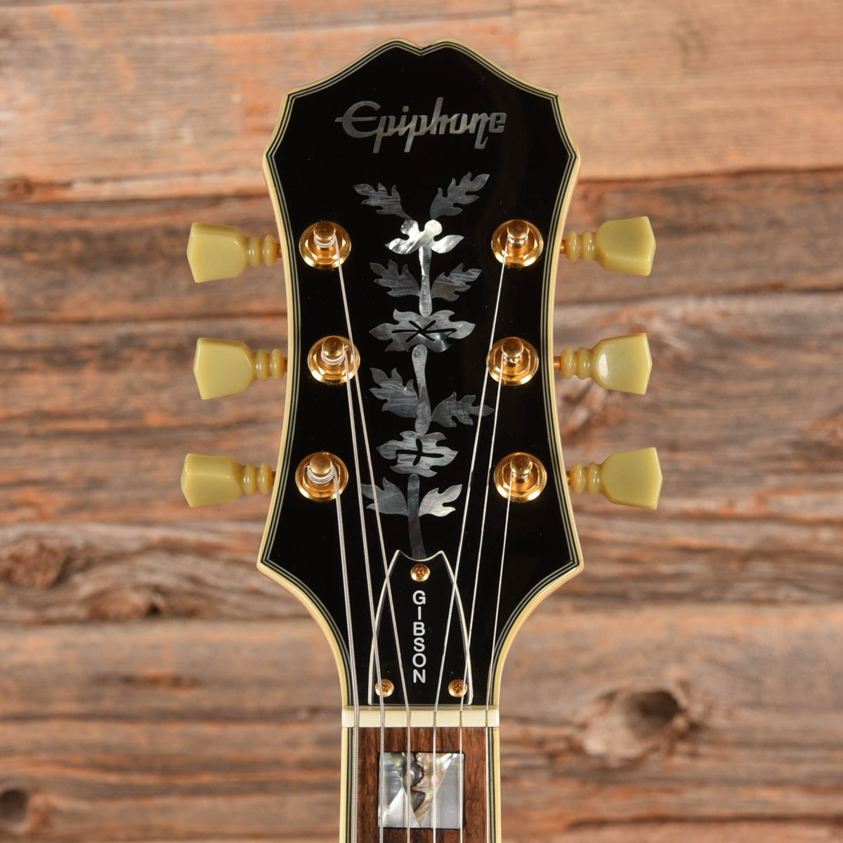 Epiphone Sheraton II Natural 1989 - View 6 | MusicMarket