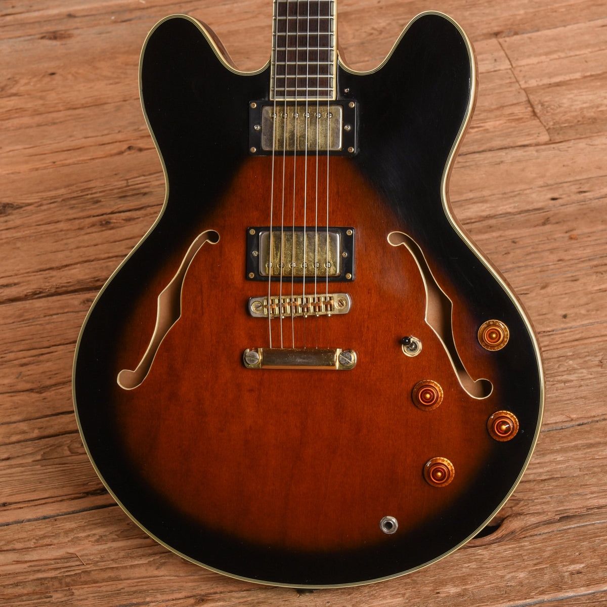 Epiphone Sheraton II Sunburst 1994 - View 2 | MusicMarket