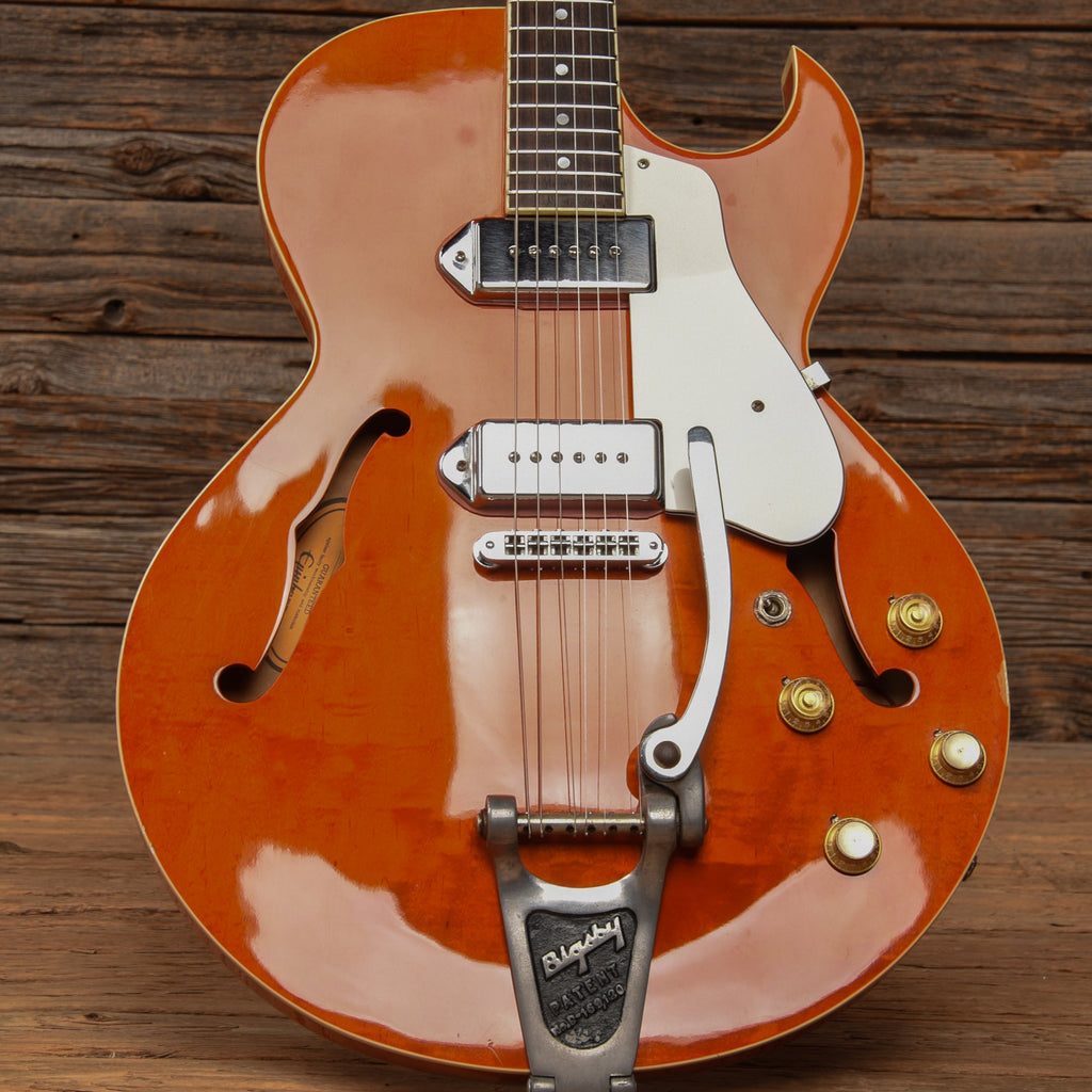 Epiphone Sorrento Orange 1994 - View 8 | MusicMarket