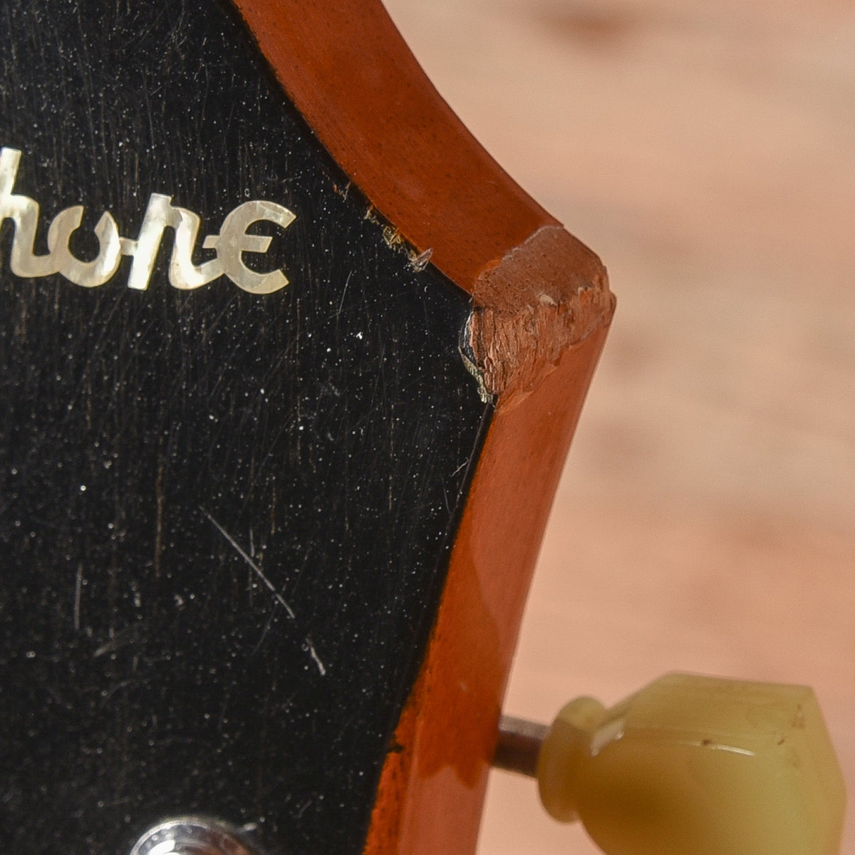 Epiphone Sorrento Orange 1994 - View 14 | MusicMarket