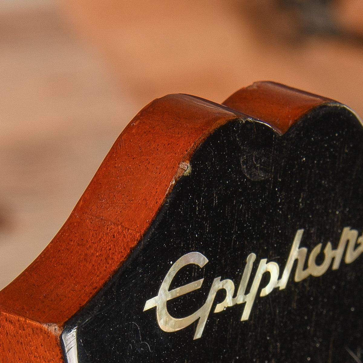 Epiphone Sorrento Orange 1994 - View 15 | MusicMarket