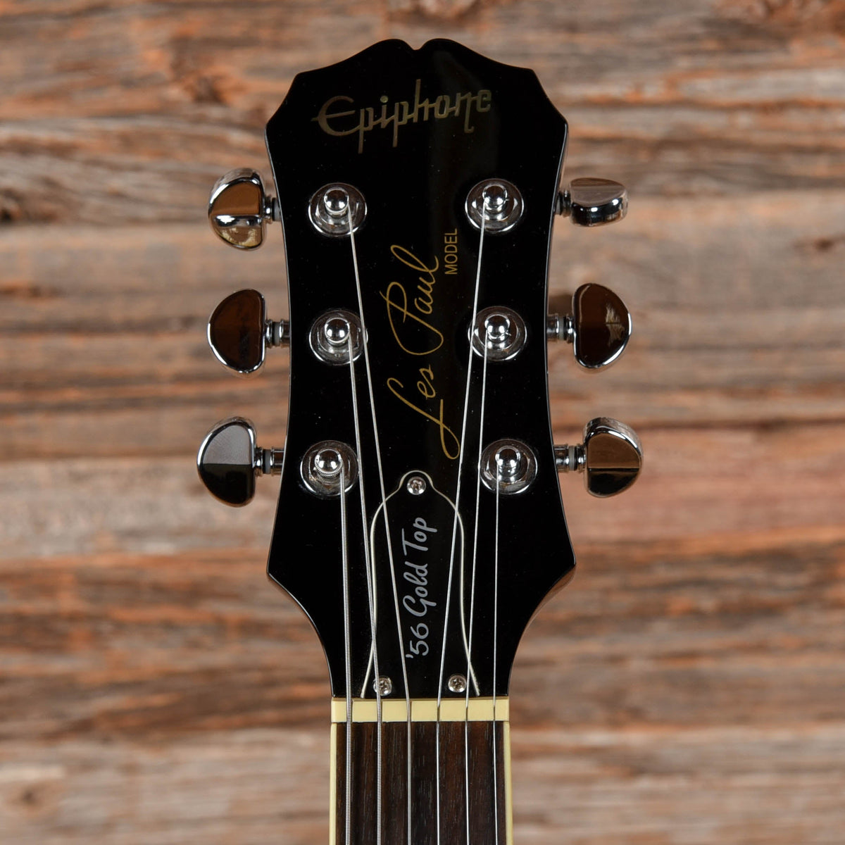 Epiphone '56 Les Paul Goldtop Gold 2005 - View 6 | MusicMarket
