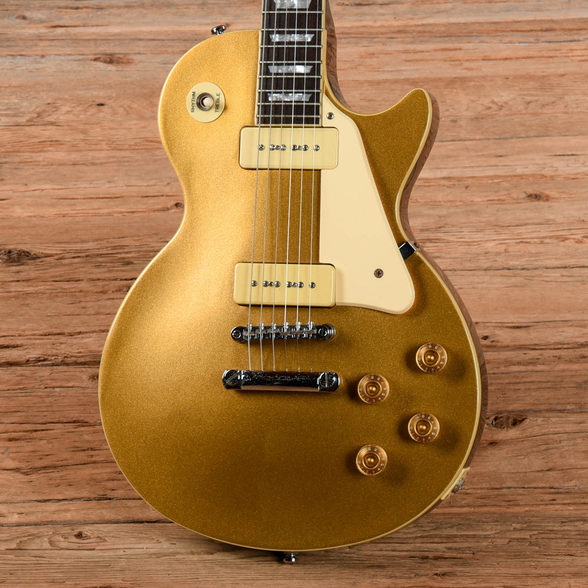 Epiphone '56 Les Paul Goldtop Gold 2005 - View 2 | MusicMarket