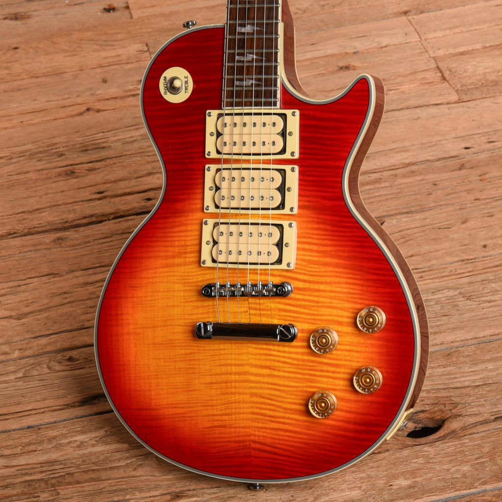 Epiphone Ace Frehley Signature Les Paul Cherry Sunburst 2003 - View 2 | MusicMarket