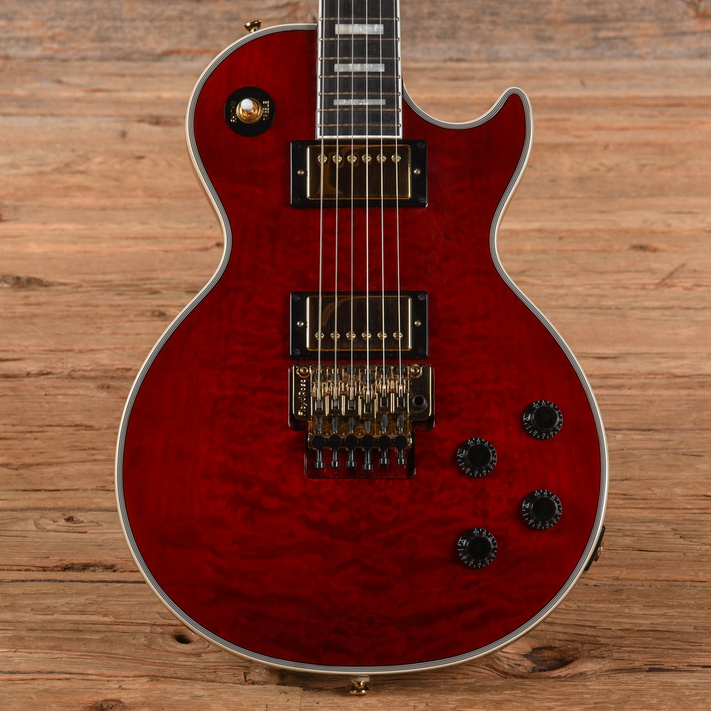 Epiphone Alex Lifeson Les Paul Custom Axcess Ruby 2022 - MusicMarket