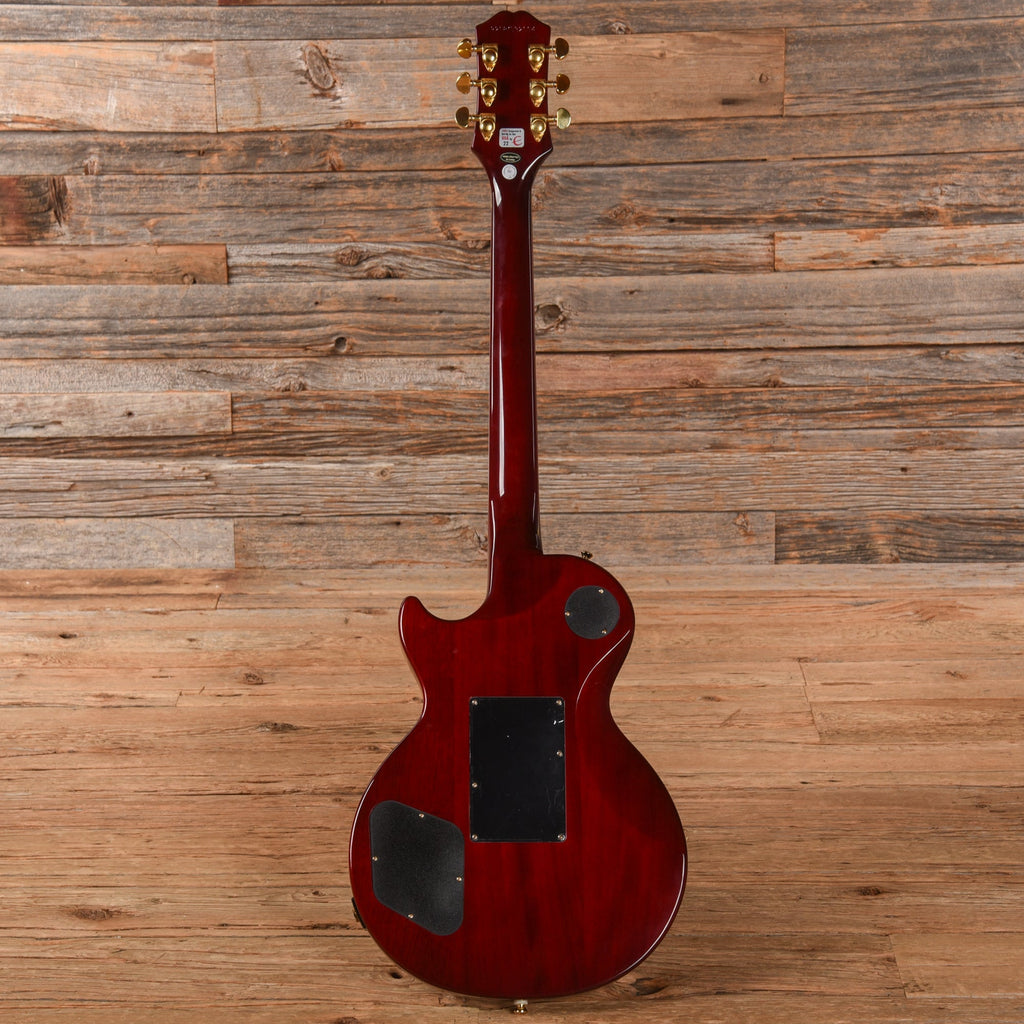Epiphone Alex Lifeson Les Paul Custom Axcess Ruby 2022 - View 5 | MusicMarket