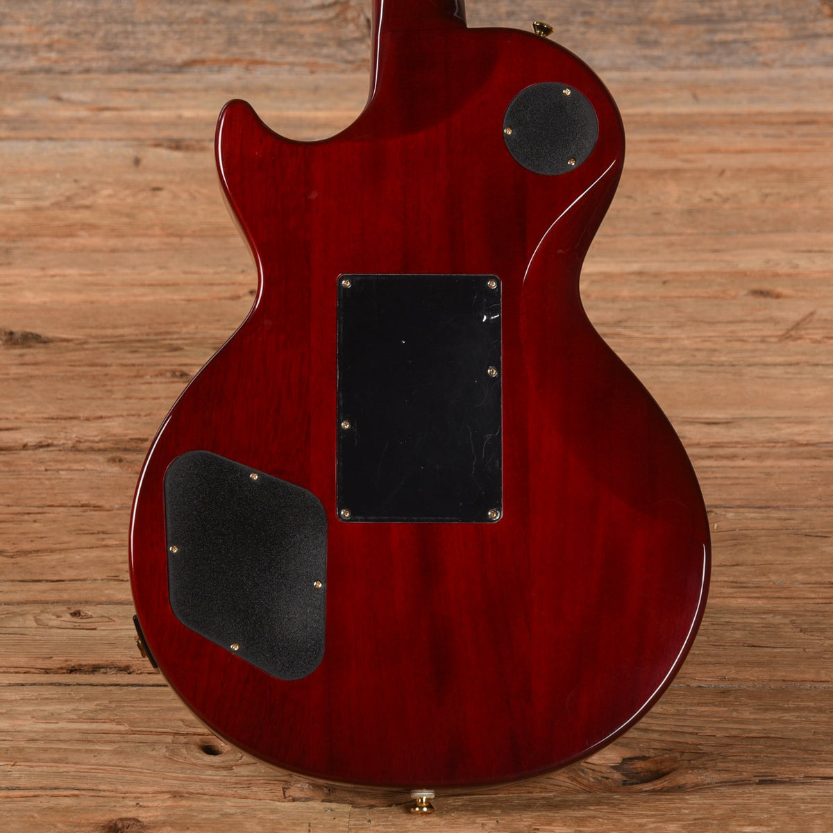 Epiphone Alex Lifeson Les Paul Custom Axcess Ruby 2022 - View 3 | MusicMarket