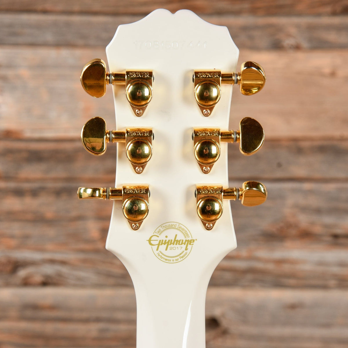 Epiphone Bjorn Gelotte Signature "Jotun" Les Paul Custom White 2017 - View 8 | MusicMarket