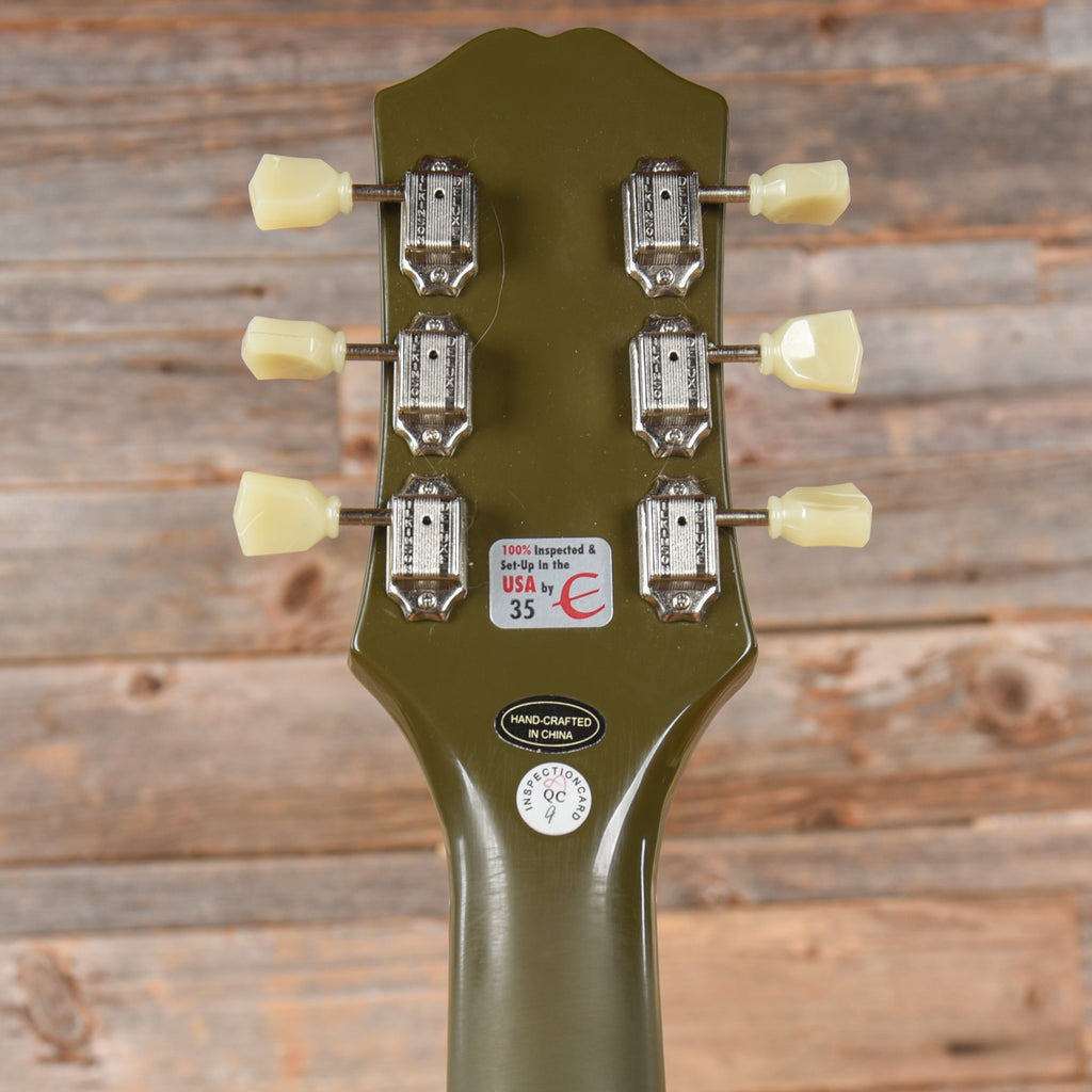Epiphone ES-335 IG Olive Drab 2022 - View 7 | MusicMarket