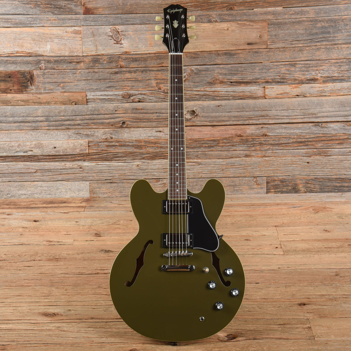 Epiphone ES-335 IG Olive Drab 2022 - View 4 | MusicMarket