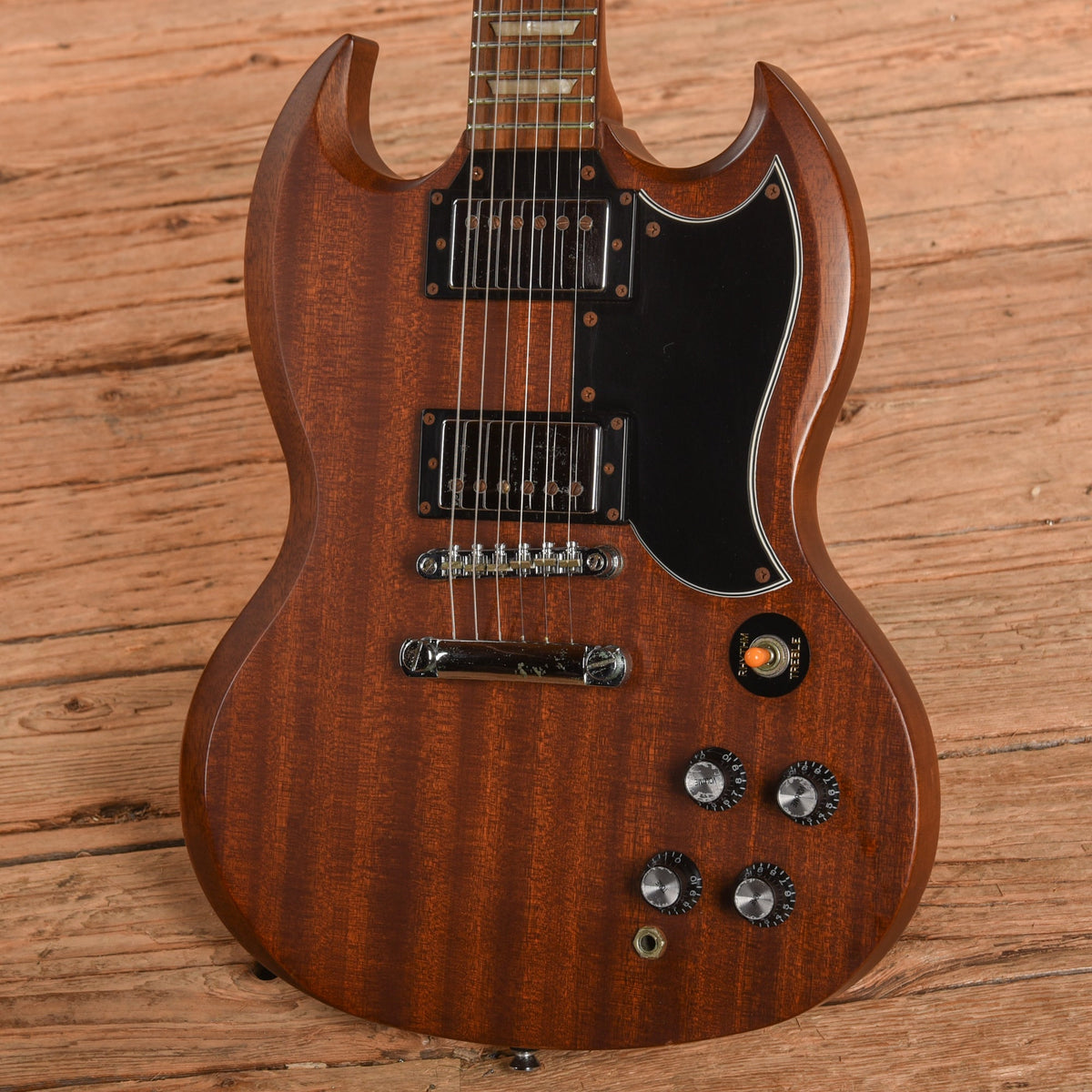 Epiphone Faded G-400 SG Worn Brown 2007 - View 2 | MusicMarket